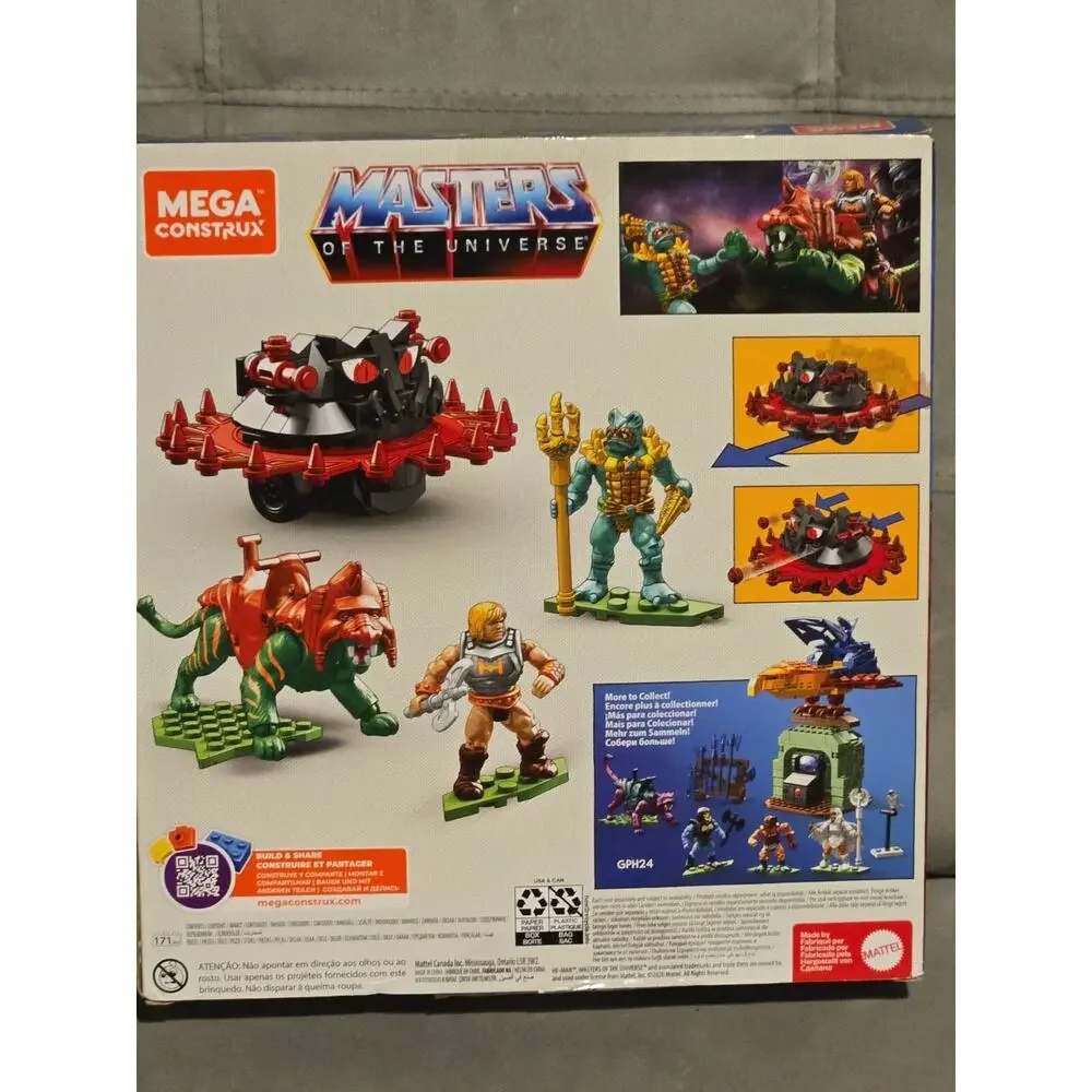 Mega Construx Masters Of The Universe Battle Cat Vs Roton Set NEW